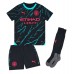 Camiseta Manchester City Jeremy Doku #11 Tercera Equipación Replica 2023-24 para niños mangas cortas (+ Pantalones cortos)